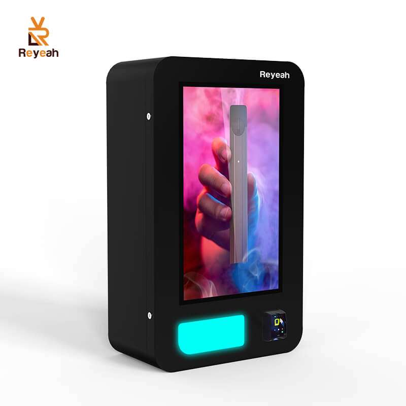 300 Units Capacity 32" Touch Screen Small Vending Machine For Vape Smart VMS Solution with Cashless Payments - J02