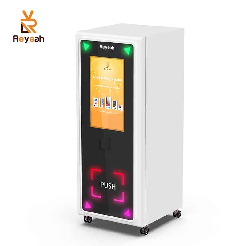 400 Units Capacity 32" CBD/E-Cigarette Vending Machine Supplier Age Verification Touch Screen Smart VMS Solution Face Recognition with Cashless Payments Compatible with Vape E-liquid Adult Products Vitamins - T11