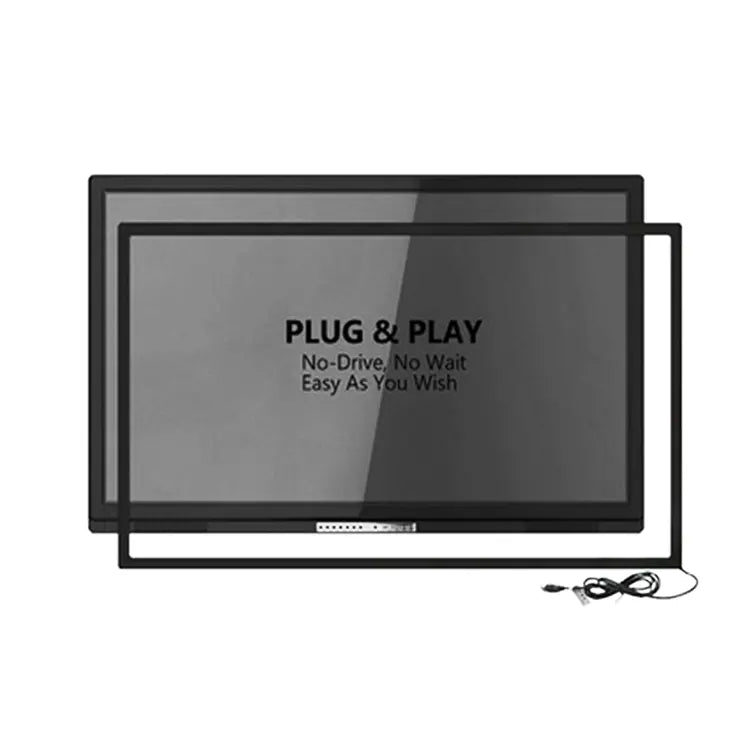 Factory Custom Touch Overlay Kit 26″ 37″ 40″ 58″ 60″ 75″ 84″ Multi IR Touch Frame