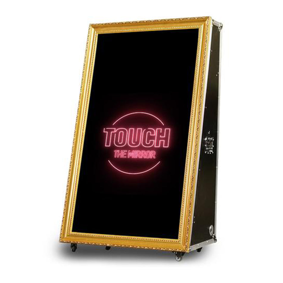 Mirror Photo Booth 55 or 65 Inch Touch Screen with LED Monitor and Detachable Frame for  Weddings Birthdays and Corporate Parties -PMB-100 55" or 65"