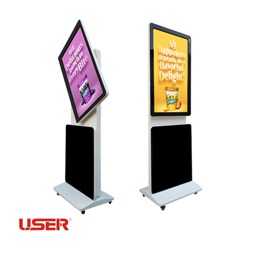 Rotatable Floor Standing Advertising Player